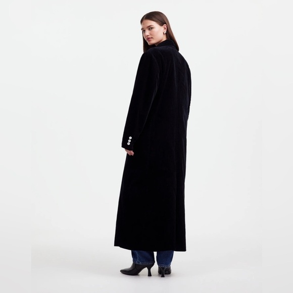Madewell Alexa Chung for Madewell Oversized Long Coat in Corduroy NT086 - Picture 4 of 7